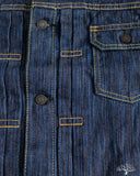 14.5oz Waterfall Type 2 Denim Jacket - Dark