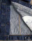 14.5oz Waterfall Type 2 Denim Jacket - Dark