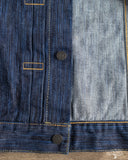 14.5oz Waterfall Type 2 Denim Jacket - Dark