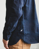 Jacquard Boro Patchwork Shirt - Double Indigo