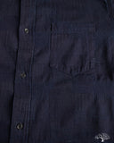 Jacquard Boro Patchwork Shirt - Double Indigo