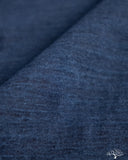 Pure Blue Japan - Long-Sleeve Jersey Crew Neck Tee - Dark Indigo