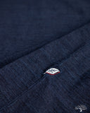 Pure Blue Japan Long-Sleeve Jersey Crew Neck Tee - Dark Indigo