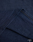 Pure Blue Japan Long-Sleeve Jersey Crew Neck Tee - Dark Indigo