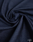 Pure Blue Japan Long-Sleeve Jersey Crew Neck Tee - Dark Indigo