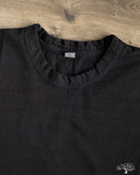 Pure Blue Japan Long-Sleeve Jersey Crew Neck Tee - Indigo Black