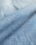 Pure Blue Japan Selvedge Chambray Double Pocket Short-Sleeve Shirt - Indigo Used Wash