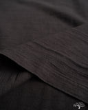 Pure Blue Japan Slub Jersey Crew Neck Tee - Black