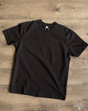 Pure Blue Japan Slub Jersey Crew Neck Tee - Black