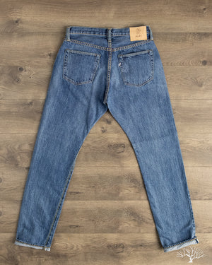 Pure Blue Japan - USED-019-ID 14oz Natural Used Wash Relaxed
