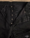 Pure Blue Japan XX-003-BK 14oz Double Black Regular Straight Selvedge Denim