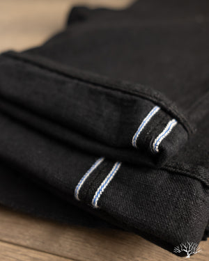 Pure Blue Japan - XX-003-BK 14oz Double Black Regular Straight