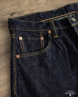 Pure Blue Japan - XX-019 14oz Indigo Relaxed Tapered Selvedge