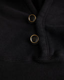 Pure Blue Japan Yarn Dyed Indigo Knit Hoodie - Indigo/Black