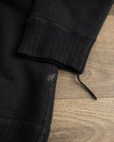 Pure Blue Japan Yarn Dyed Indigo Knit Hoodie - Indigo/Black