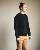 Pure Blue Japan Yarn Dyed Indigo Sweatshirt - Indigo/Black