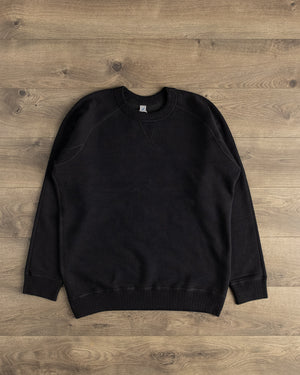 Pure Blue Japan Yarn Dyed Indigo Sweatshirt - Indigo/Black