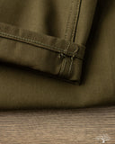 Railcar Fine Goods Duck Canvas Flight Trousers - Seaweed Green