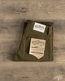 Railcar Fine Goods Duck Canvas Flight Trousers - Seaweed Green