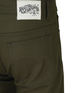 Rebels Duck Canvas Pants Seaweed Green - Main Image