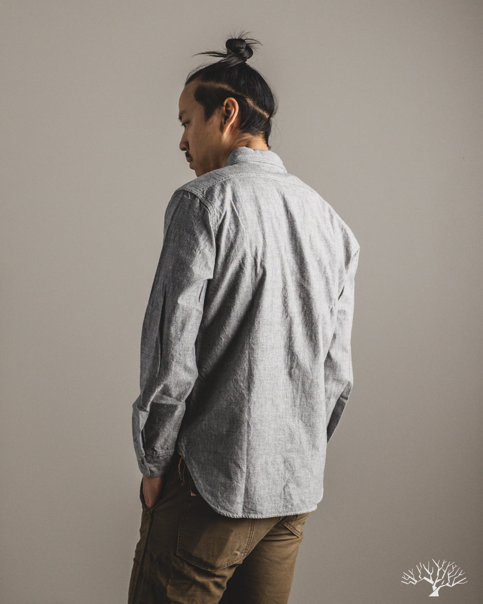 Rite Stuff Atlas Work Shirt - Iron Grey Salt & Pepper