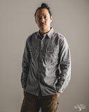 Rite Stuff Atlas Work Shirt - Iron Grey Salt & Pepper