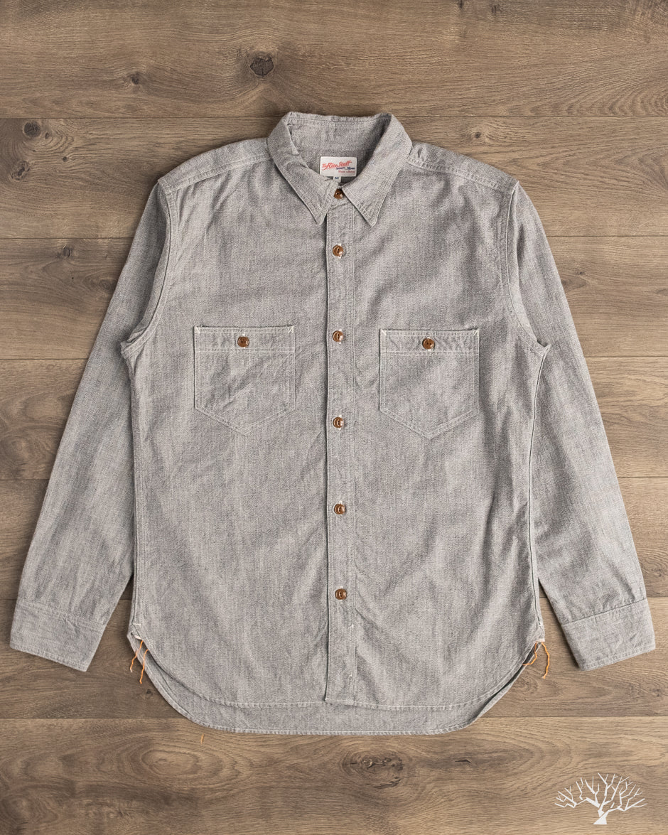 Rite Stuff Atlas Work Shirt - Iron Grey Salt & Pepper