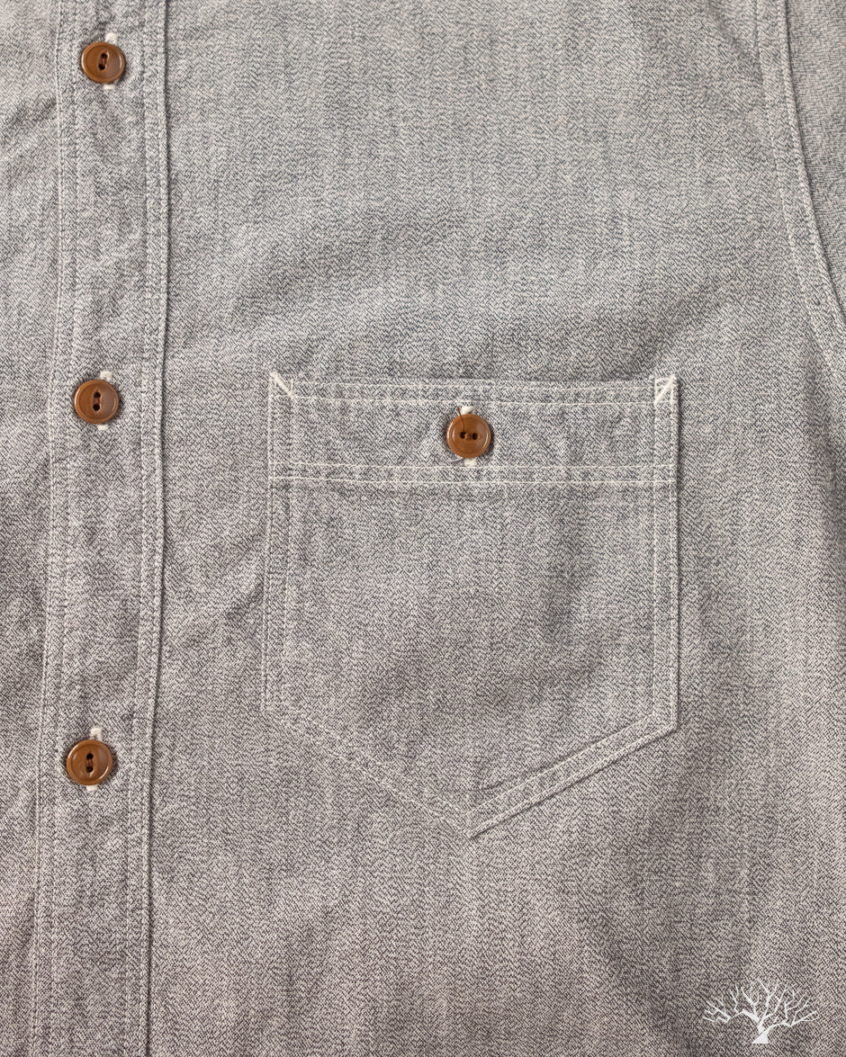 Rite Stuff Atlas Work Shirt - Iron Grey Salt & Pepper