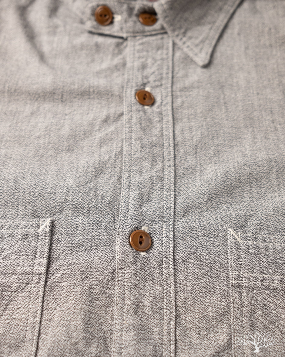 Rite Stuff Atlas Work Shirt - Iron Grey Salt & Pepper