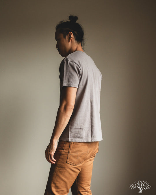 The Rite Stuff - Heavyweight 9oz Loopwheel Tee - Grey – Withered Fig