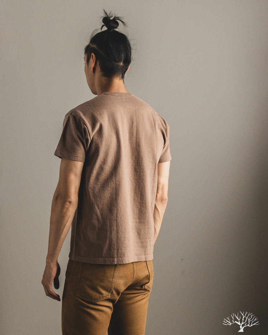 The Rite Stuff - Heavyweight 9oz Loopwheel Tee - Rose Taupe – Withered Fig
