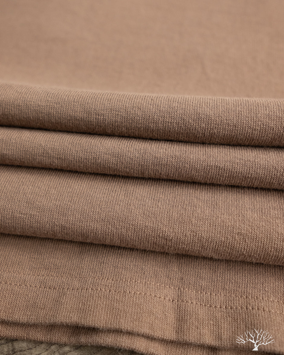 Rite Stuff Heavyweight 9oz Loopwheel Tee - Rose Taupe