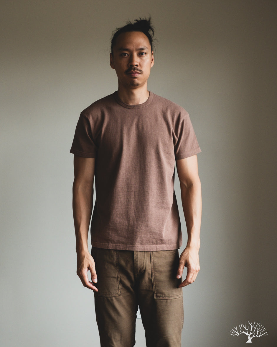 Rite Stuff Heavyweight 9oz Loopwheel Tee - Rose Taupe