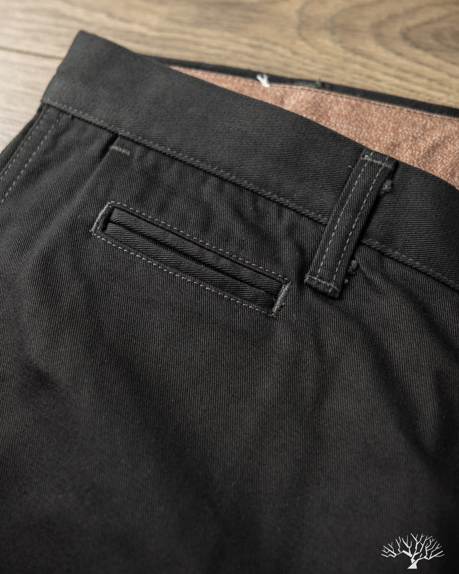 The Rite Stuff - Oilman 7.7oz Chino Twill Work Pants - Black – Withered Fig
