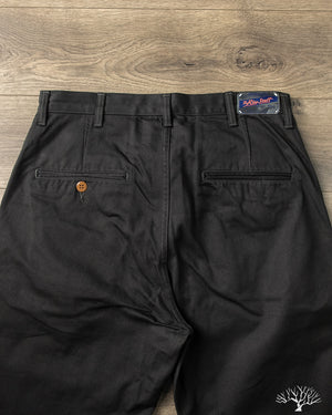 The Rite Stuff - Oilman 7.7oz Chino Twill Work Pants - Black – Withered Fig