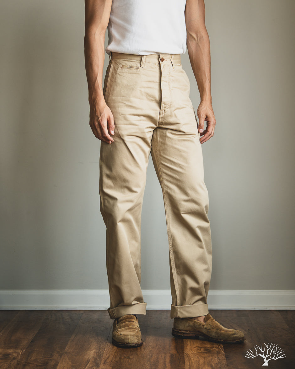 The Rite Stuff - Oilman 7.7oz Chino Twill Work Pants - Tan – Withered Fig