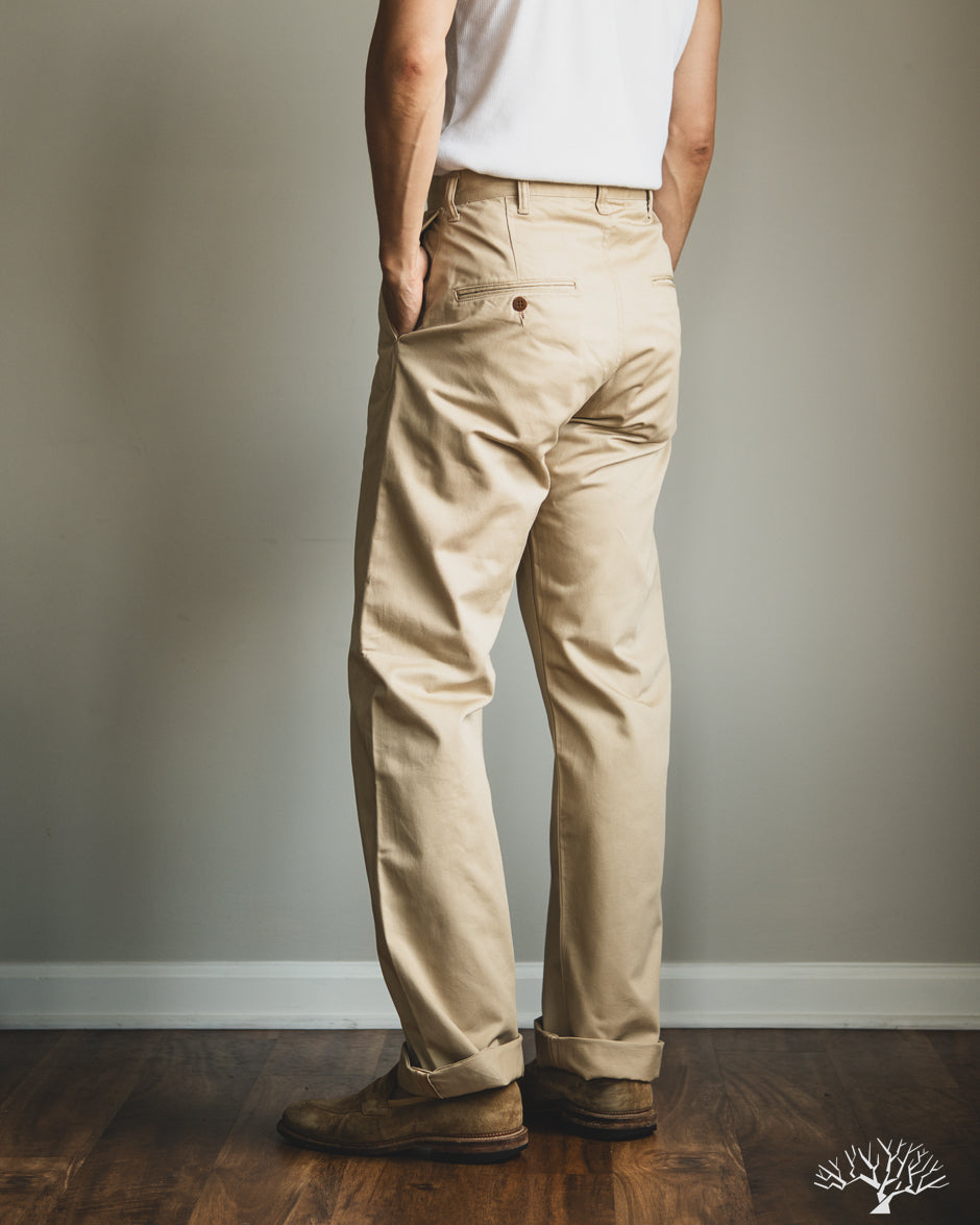 The Rite Stuff - Oilman 7.7oz Chino Twill Work Pants - Tan – Withered Fig