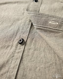 Rite Stuff Railhead Engineer Selvedge Work Shirt Salt & Pepper - Iron Grey