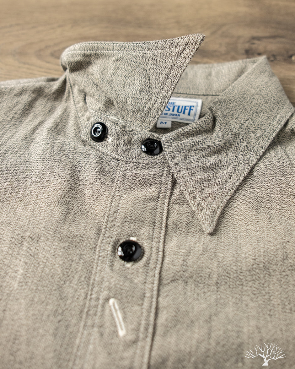 Work Rite Shirts The Rite Stuff - Railhead Engineer Selvedge Work Shirt Salt & Pepper ...