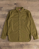 Rite Stuff Uncle Sam Brushed Chamois Flannel Work Shirt - Olive Drab