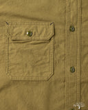 Rite Stuff Uncle Sam Brushed Chamois Flannel Work Shirt - Olive Drab
