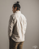 Rite Stuff Uncle Sam Brushed Chamois Flannel Work Shirt - Sand Grey