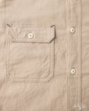 Rite Stuff Uncle Sam Brushed Chamois Flannel Work Shirt - Sand Grey