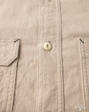 Rite Stuff Uncle Sam Brushed Chamois Flannel Work Shirt - Sand Grey