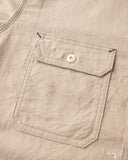 Rite Stuff Uncle Sam Brushed Chamois Flannel Work Shirt - Sand Grey