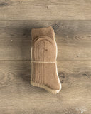 RoToTo Cotton/Wool 3-Pack Socks - Beige Tones