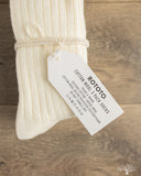 RoToTo Cotton/Wool 3-Pack Socks - Ivory Tones