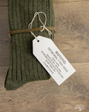 RoToTo Cotton/Wool 3-Pack Socks - Olive Tones