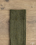 RoToTo Cotton/Wool 3-Pack Socks - Olive Tones