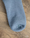 RoToTo Double-Faced Cozy Sleeping Socks - Light Blue/Green